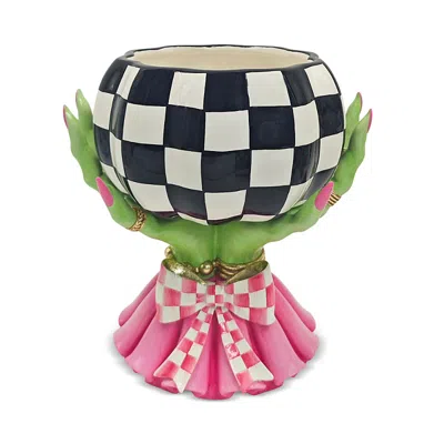 Mackenzie-childs Glam 'o' Ween Treat Bowl In Multi