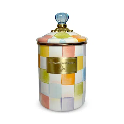 Mackenzie-childs Love Large Canister In Multi