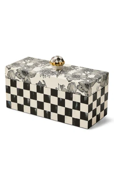 Mackenzie-childs Mackenzie Childs Courtly English Garden Box In Black