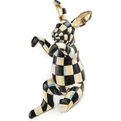 Mackenzie-childs Mackenzie Childs Funny Bunny Pot Climber In Black