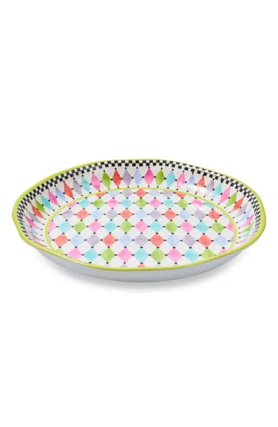 Mackenzie-childs Mackenzie Childs Palm Springs Large Melamine Platter In Multi