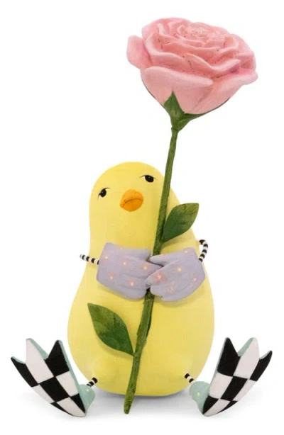 Mackenzie-childs Mackenzie Childs Patience Brewster Chic With Flower Figurine In Multi