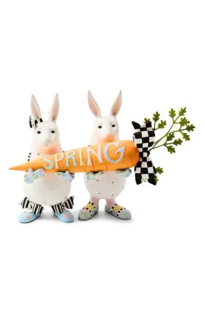 Mackenzie-childs Mackenzie Childs Patience Brewster Spring Rabbits In Multi