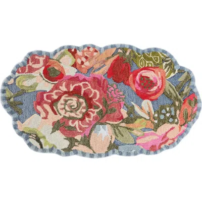 Mackenzie-childs Mackenzie Childs Sea Garden Floral Rug In Multi