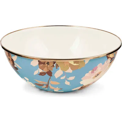 Mackenzie-childs Mackenzie Childs Wild Rose Slate Medium Everyday Bowl In Multi