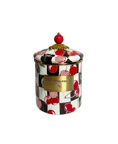 Mackenzie-childs Mon Cheri Small Canister In Multi
