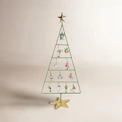 Mackenzie-childs Patience Brewster 12 Piece Mini Hanging Figurine Ornament Set