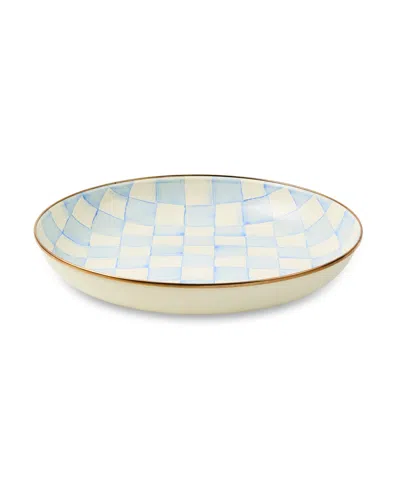 Mackenzie-childs Sky Check Abundant Bowl In Blue