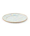 Mackenzie-childs Sky Check Dinner Plate In Blue