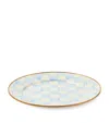 Mackenzie-childs Sky Check Dinner Plate In Multi