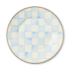 Mackenzie-childs Sky Check Dinner Plate In Blue