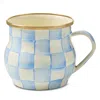 Mackenzie-childs Sky Check Mug In Blue
