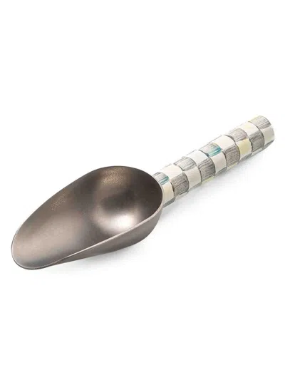 Mackenzie-childs Small Sterling Check Enamel Scoop In Multi
