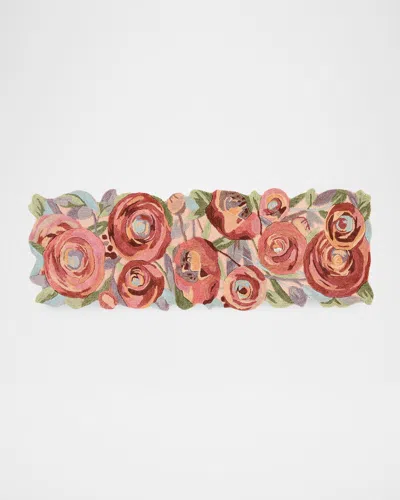 Mackenzie-childs Sonia & Apos;s Rose Runner, 3 & Apos; X 8 & Apos; In Multi