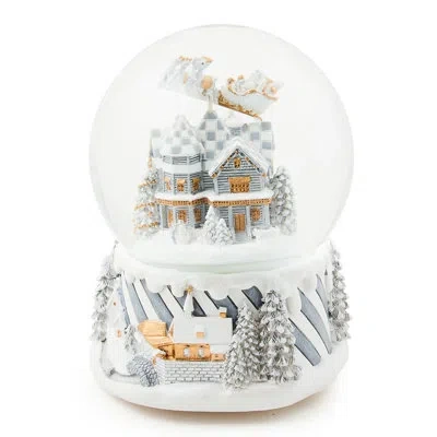 Mackenzie-childs Sterling Village Snow Globe In Multi