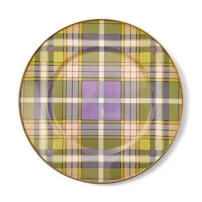 Mackenzie-childs Violet Dinner Plate