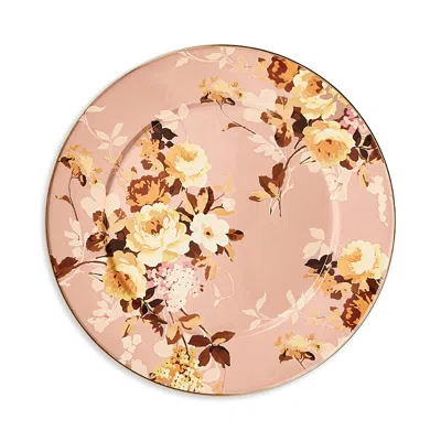 Mackenzie-childs Mackenzie Childs Wild Rose Mauve Serving Platter In Pink