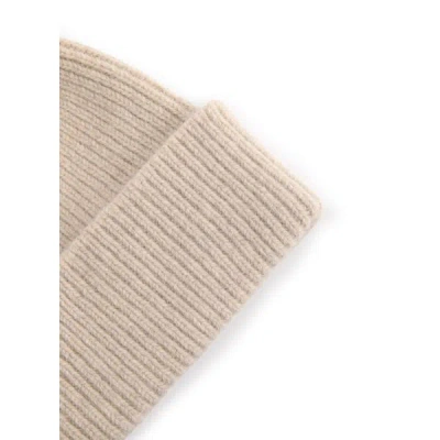 Mackie Wool Beanie In Pink