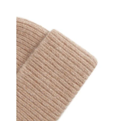 Mackie Wool Beanie In Brown