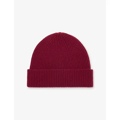 Mackie Mens Clyde Wool Beanie Bordeaux 6