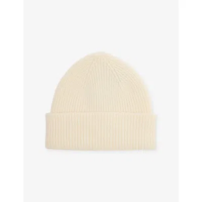 Mackie Mens Clyde Wool Beanie Ecru 230