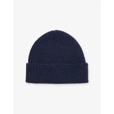 Mackie Mens Clyde Wool Beanie Oxford Blue 121