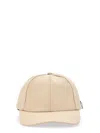 Mackintosh Baseball Cap In Brown