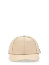 Mackintosh Baseball Cap In Beige