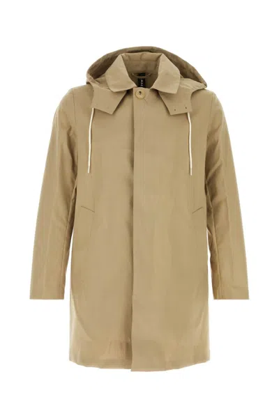 Mackintosh Beige Cotton Cambridge Raincoat