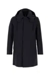 Mackintosh Navy Blue Cotton Cambridge Jacket