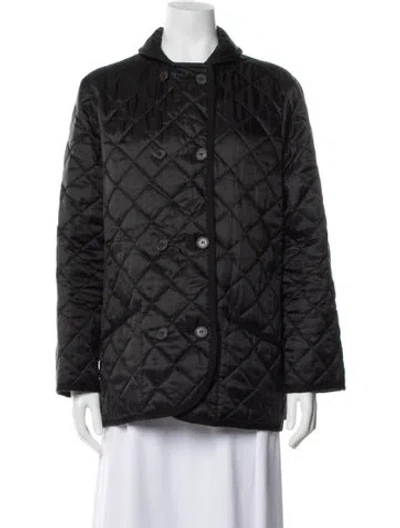 Pre-owned Mackintosh Coat In Black
