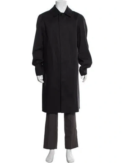 Pre-owned Mackintosh Coat In Black