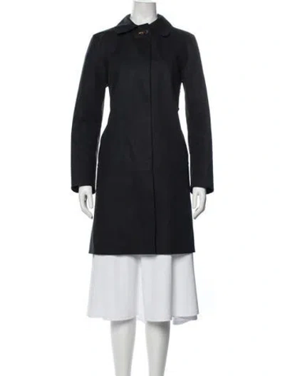 Pre-owned Mackintosh Coat In Blue