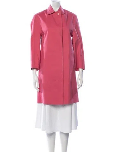 Pre-owned Mackintosh Coat In Pink
