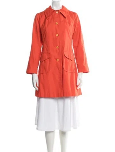 Pre-owned Mackintosh Coat In Red