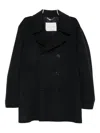 Mackintosh Dalton Coat In Blue