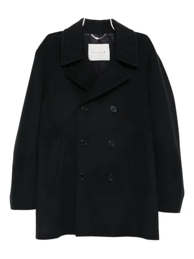 Mackintosh Dalton Coat In Blue