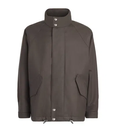 Mackintosh Down Weathertec Skye Jacket In Brown