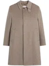 Mackintosh Dunkeld Herringbone Coat In Neutrals