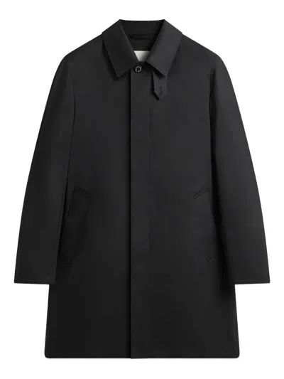 Mackintosh Dunoon Raincoat In Black