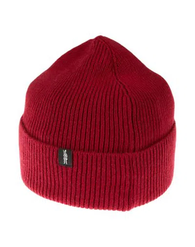 Mackintosh Eco Cash Beanie Man Hat Brick Size Onesize Recycled Cashmere In White