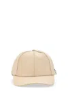 Mackintosh Baseball Cap In Beige