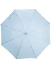 Mackintosh Heriot Whangee-handle Umbrella In Blue