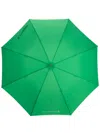 Mackintosh Heriot Whangee-handle Umbrella In Green