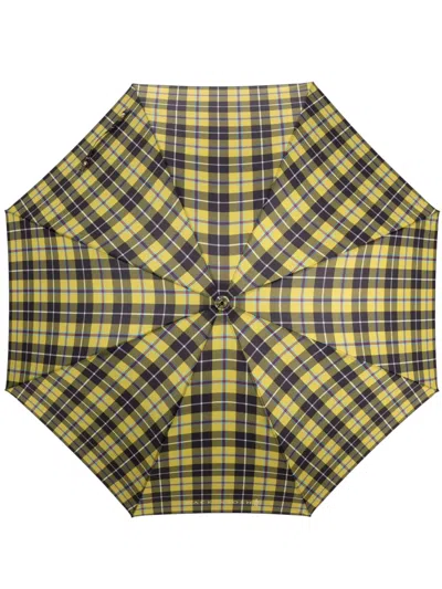 Mackintosh Heriot Whangee-handle Umbrella In Green