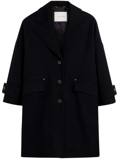 Mackintosh Humbie Chester Overcoat In Blue