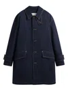 Mackintosh Humbie Coat In Blue