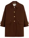 Mackintosh Humbie Coat In Brown