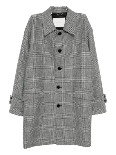 Mackintosh Humbie Coat In Gray