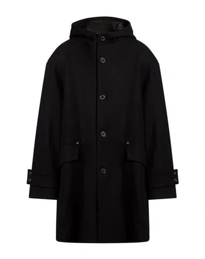 Mackintosh Humbie Hood Gts Sl Gm-1161f/wo Man Coat Black Size 38 Wool